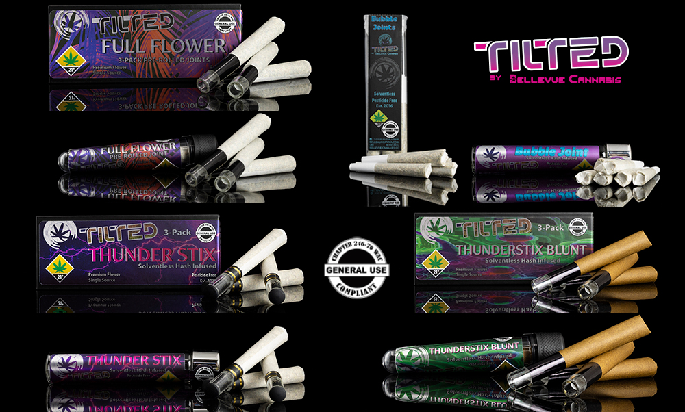 Tilted pre-rolls